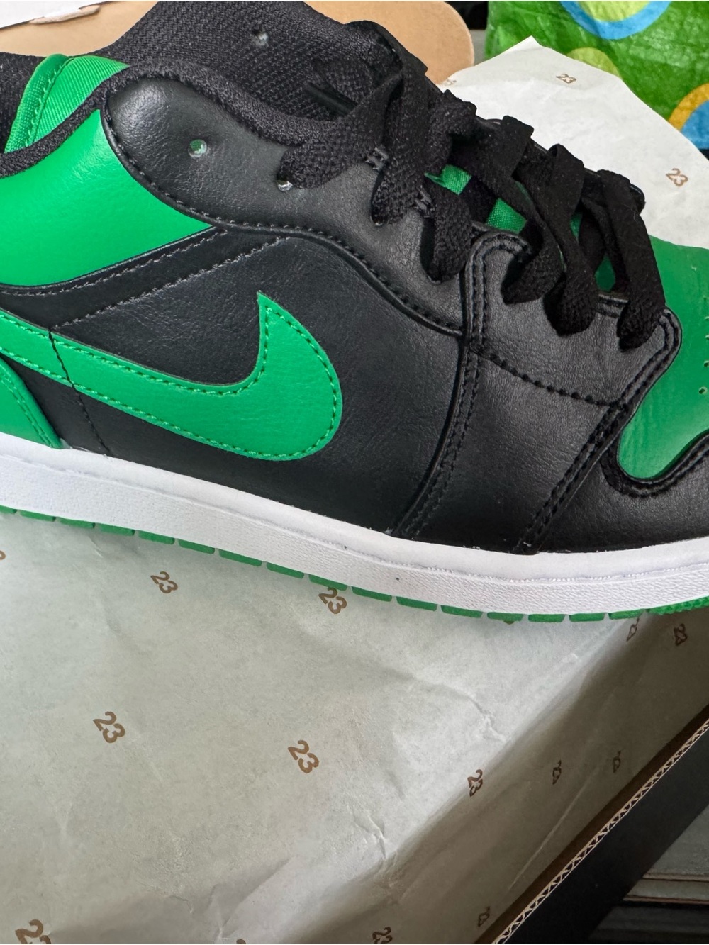 Nike Jordan 1 Low Lucky Green